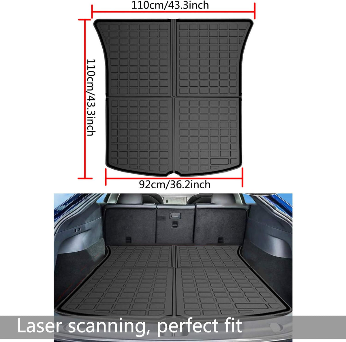 All Weather Waterproof Cargo Mat B2525
