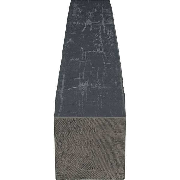 Aged Ash Hand Hewn Faux Wood Fireplace Mantel D851