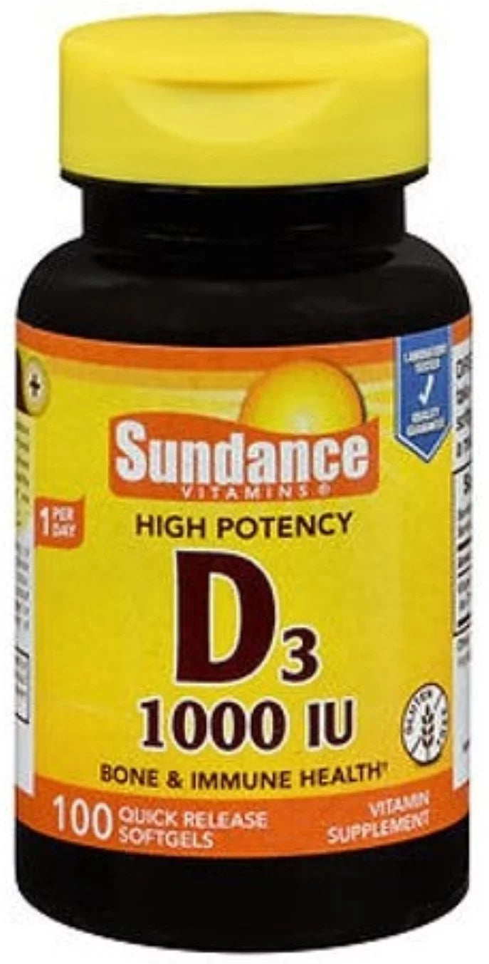 Vitamin D3 1000 IU Pack of 6 F53500