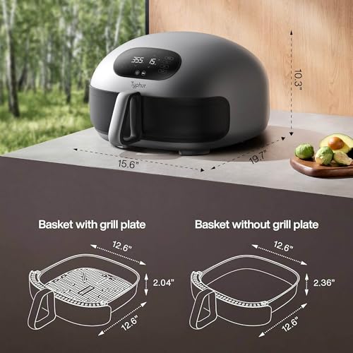 Dome 2 Air Fryer, Extra Large Airfryer with PFAS free Basket N5528