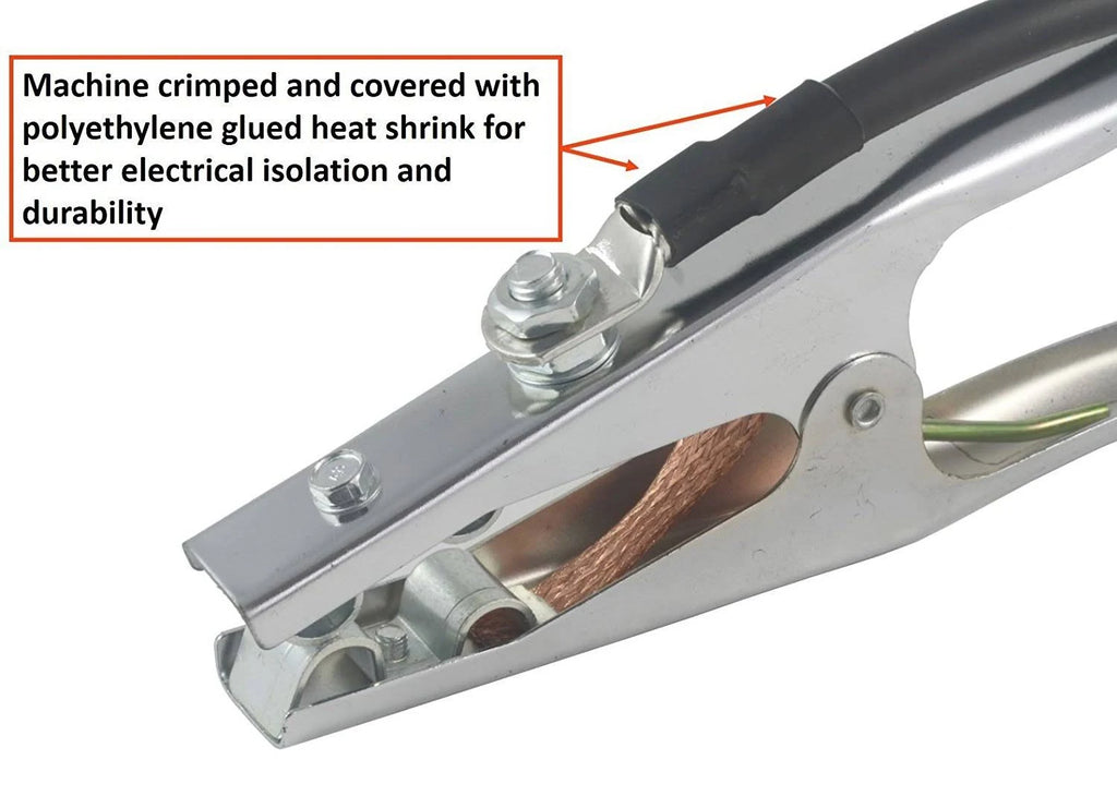 2/0 AWG Welding Leads Assembly Set with Dinse Connector L54212