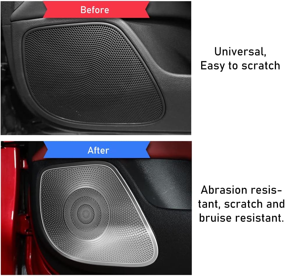 Interior Door Speaker Decoration Cover Trim C49374