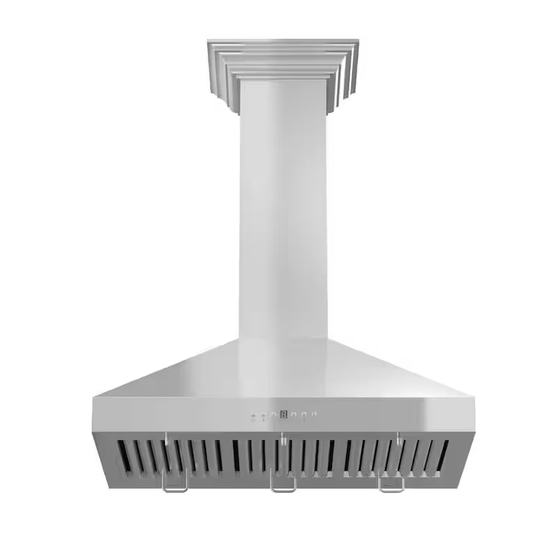 48 in. 400 CFM Convertible Wall Mount Range Hood in Stainless Steel Z64331