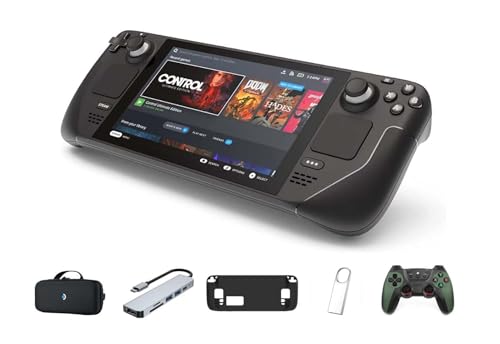 1TB Handheld Gaming Console with 7 inch Touchscreen LCD Display E35079