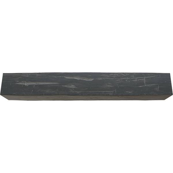 Aged Ash Hand Hewn Faux Wood Fireplace Mantel D851