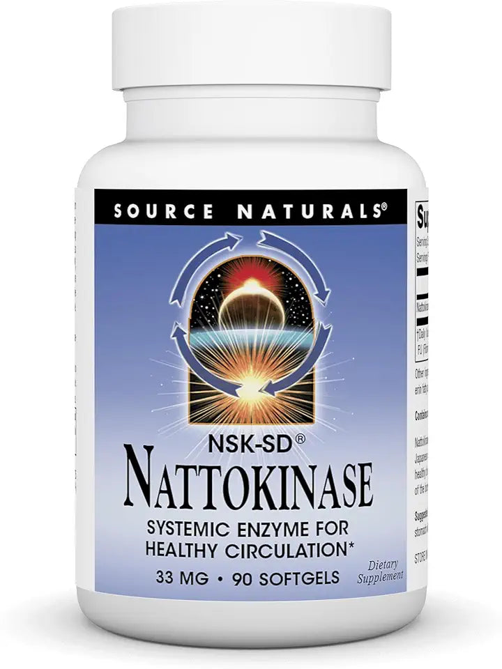 Nattokinase 33 mg 90 Softgels T8064