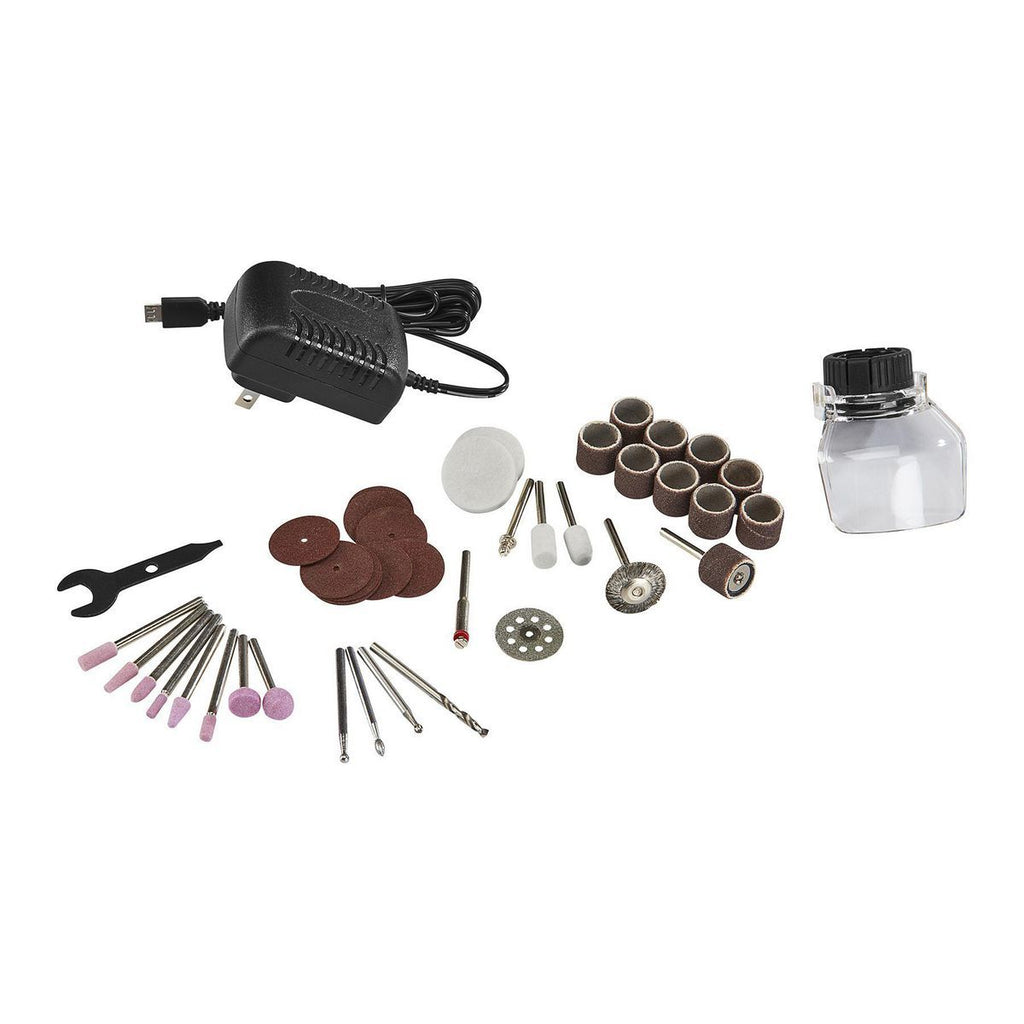 8V Cordless Variable Speed Rotary Tool Kit, 40 Piece Z118478