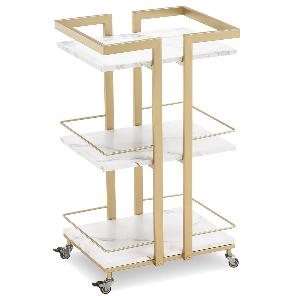 Metal Storage Rolling Cart with Wheels O400
