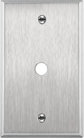 1-Gang Stainless Steel Metal Wall Plate C258