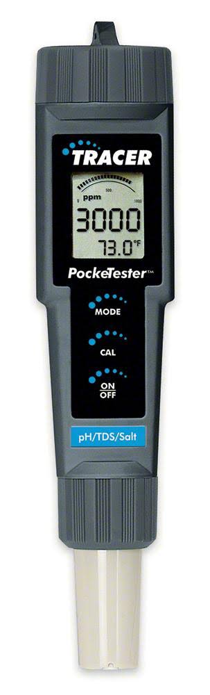 PH Salt TDS Temperature Pocket Tester with Carrying Case V302182