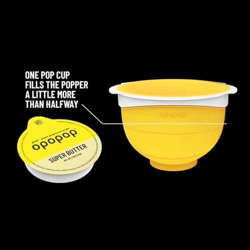 Variety 12-Pack Gourmet Popcorn Kit with Collapsible Silicone Popcorn Popper V287