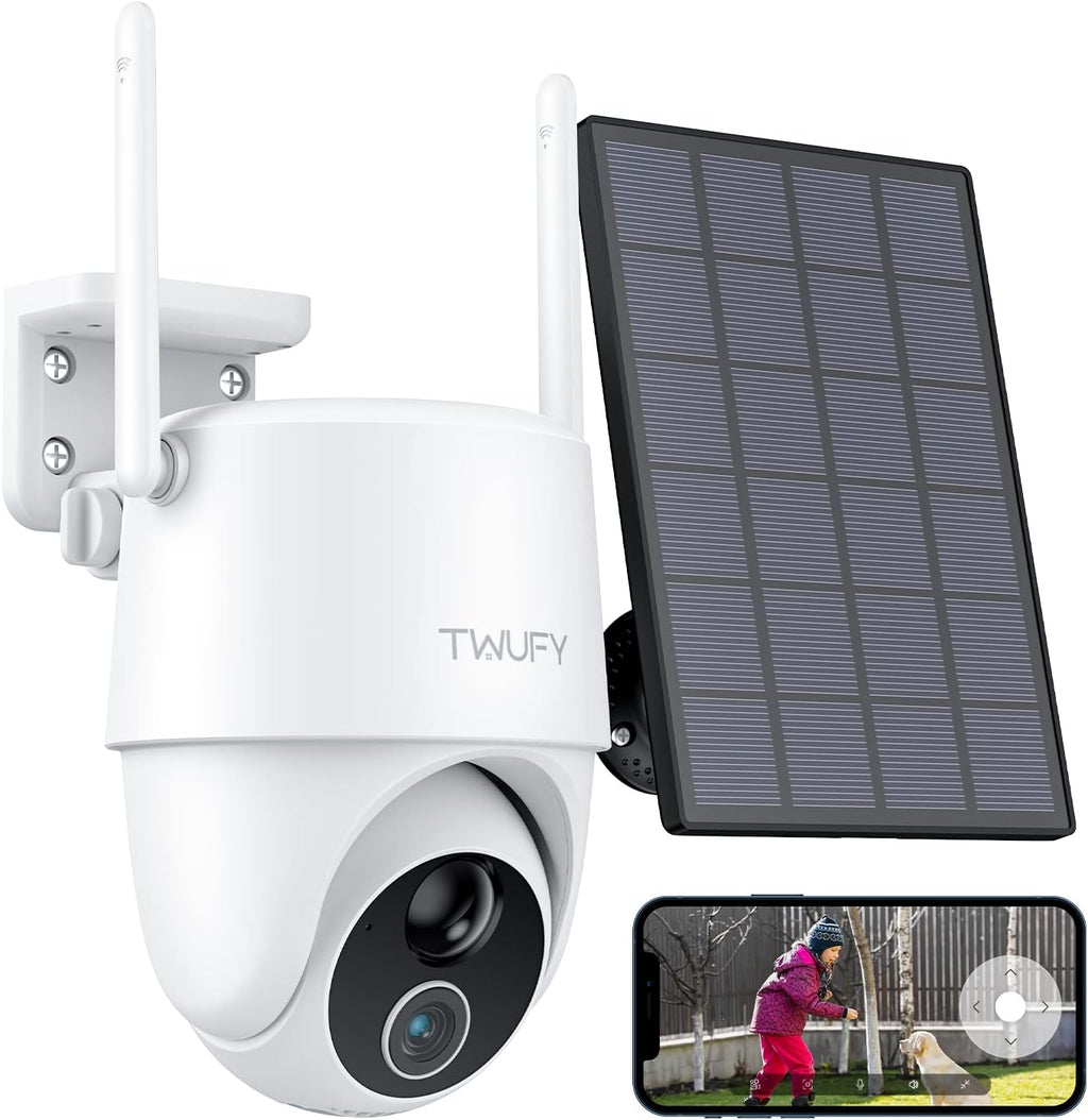 Wireless Outdoor Security Camera with 360° PTZ A267