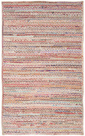 8' x 10' Natural Multi Braided Striped Jute Area Rug H901660