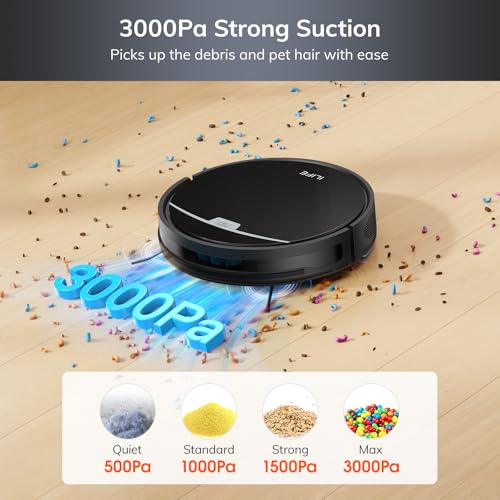 Robot Vacuum Cleaner, Tangle-Free Suction, 120 Mins Runtime, Self-Charging P445056