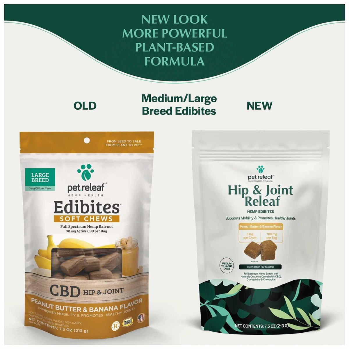 Peanut Butter & Banana Hip & Joint Dog Treats Y200543
