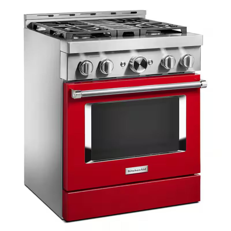 Passion Red Smart Gas Range with True Convection C293