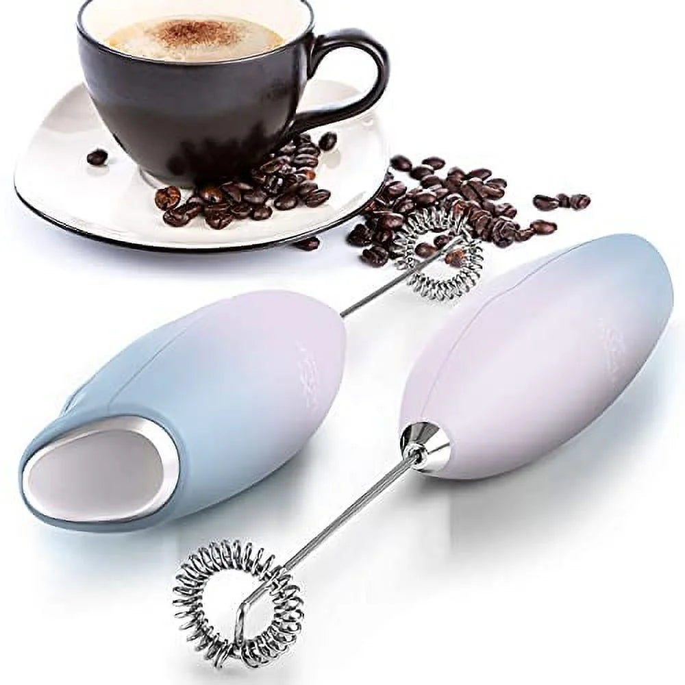 Milk Frother with Stand Handheld Electric Whisk Q8517