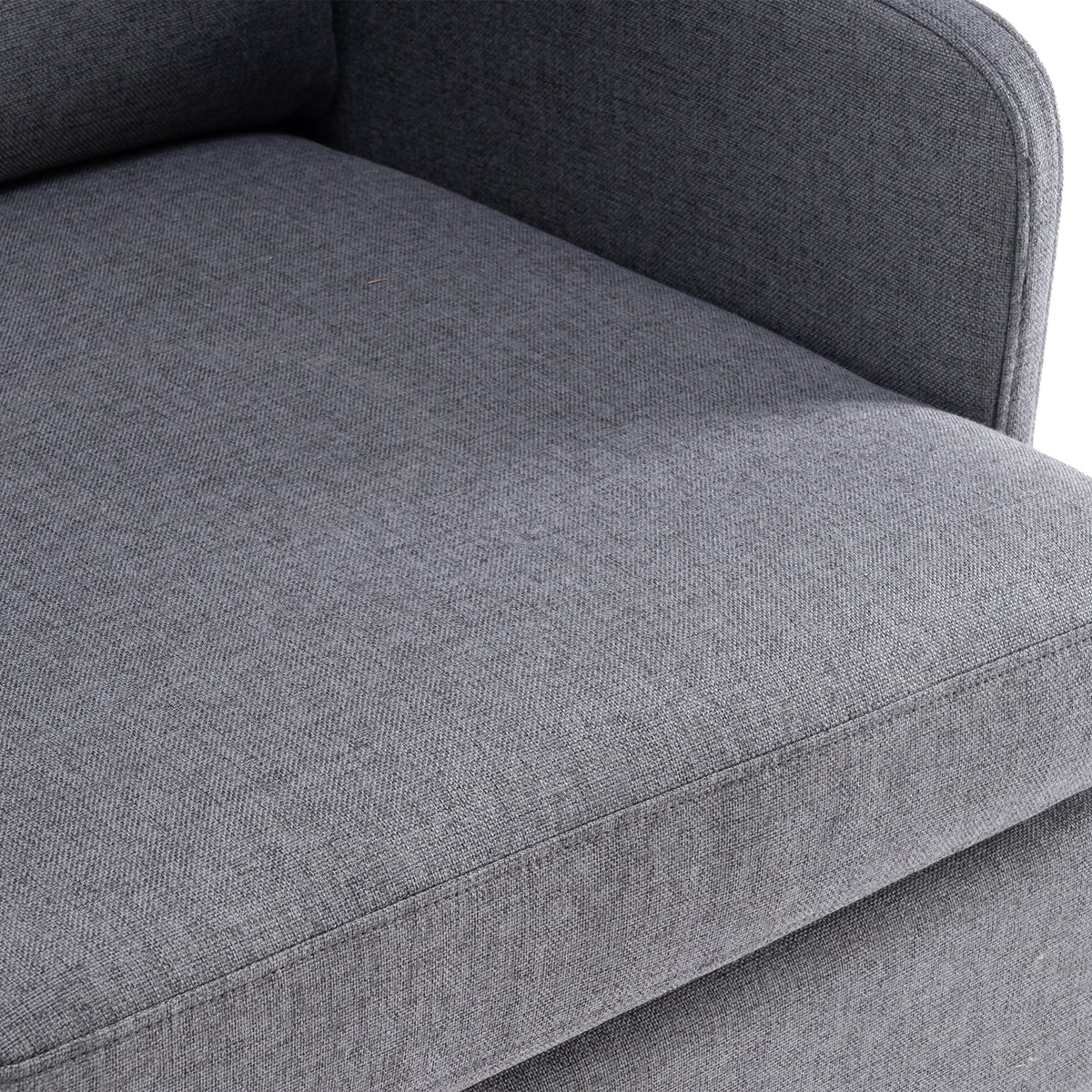 Velvet Upholstered Accent Chair with Wood Legs W317