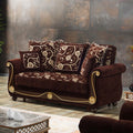 Brown Loveseat B2974