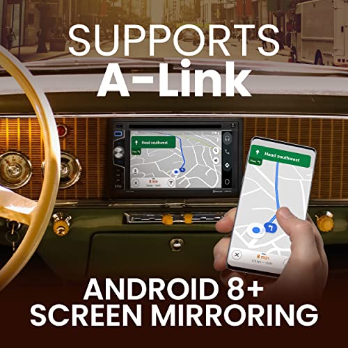 6.2 Inch Double Din Touchscreen Car Stereo System J6577