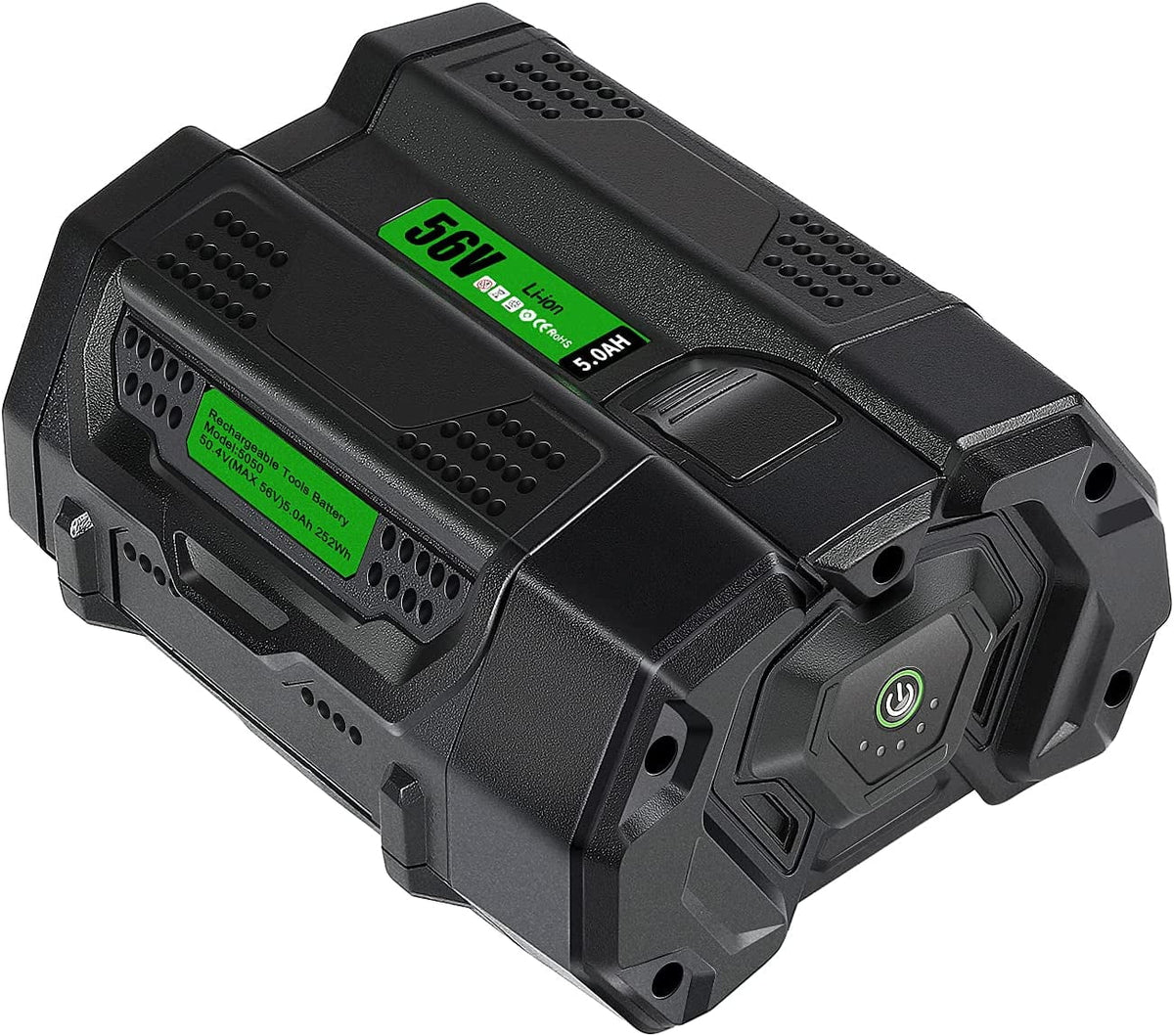 56V 5.0Ah Battery with Fuel Gauge W394