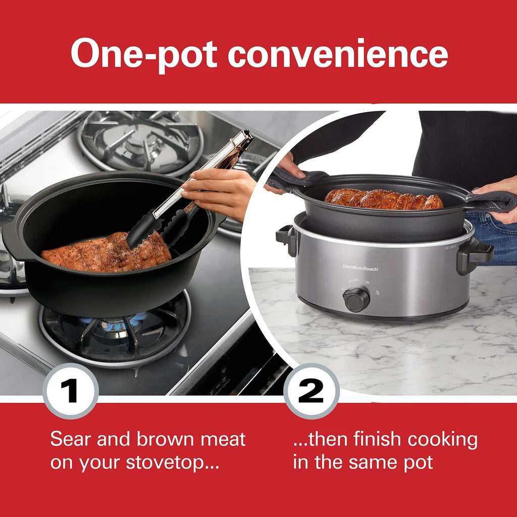 Hamilton Beach 6 quart programmable Slow Cooker Y797353