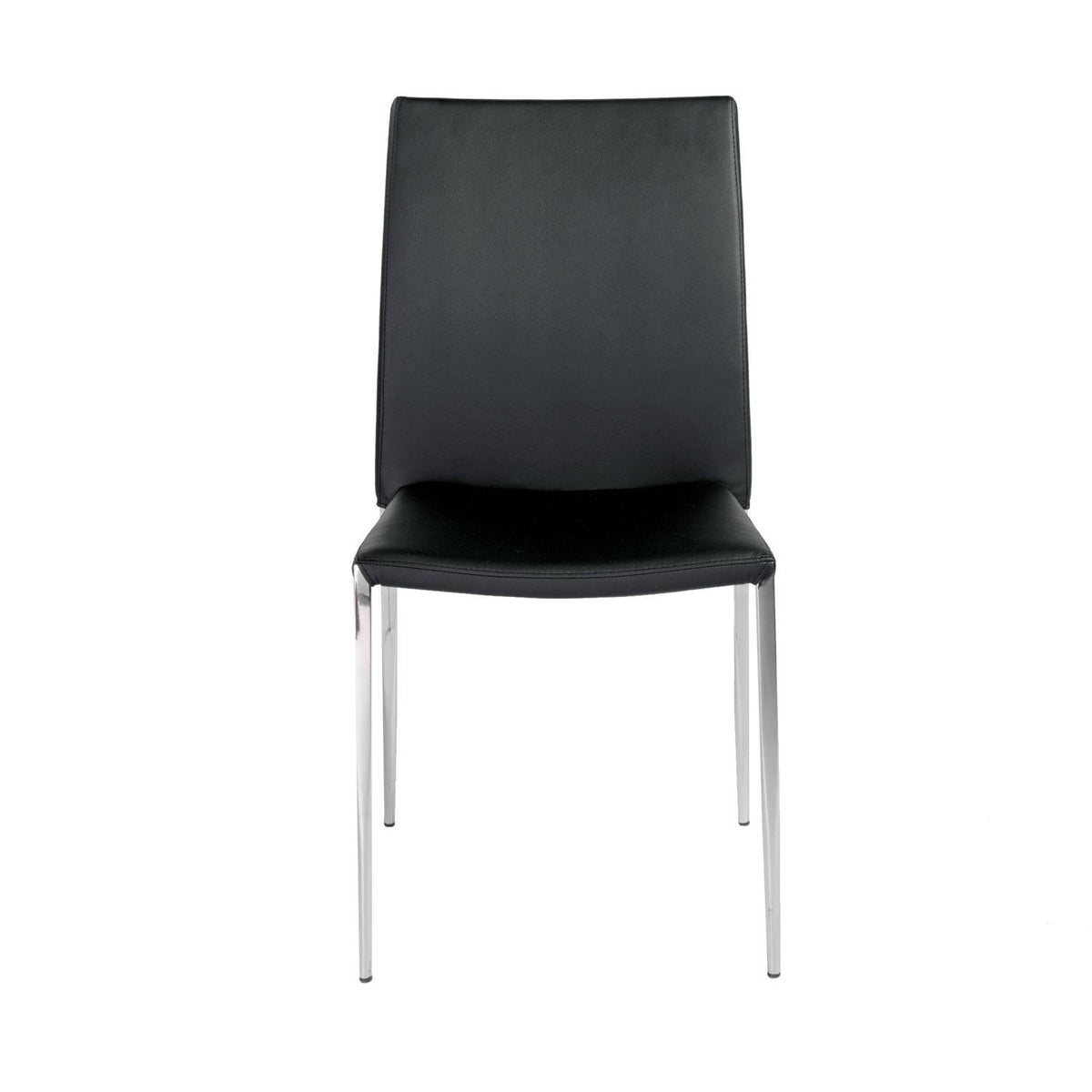 Black Stacking Side Chair, Set of 4 N23463
