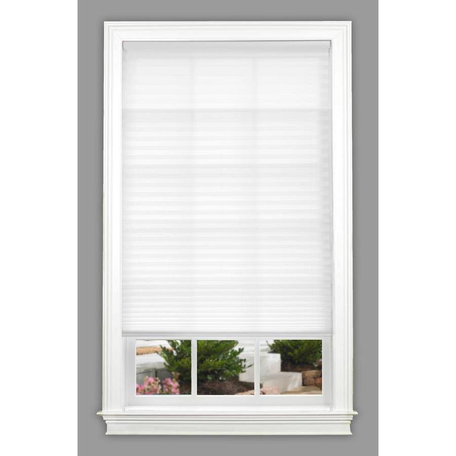White Pleated Shade Polyester R443765