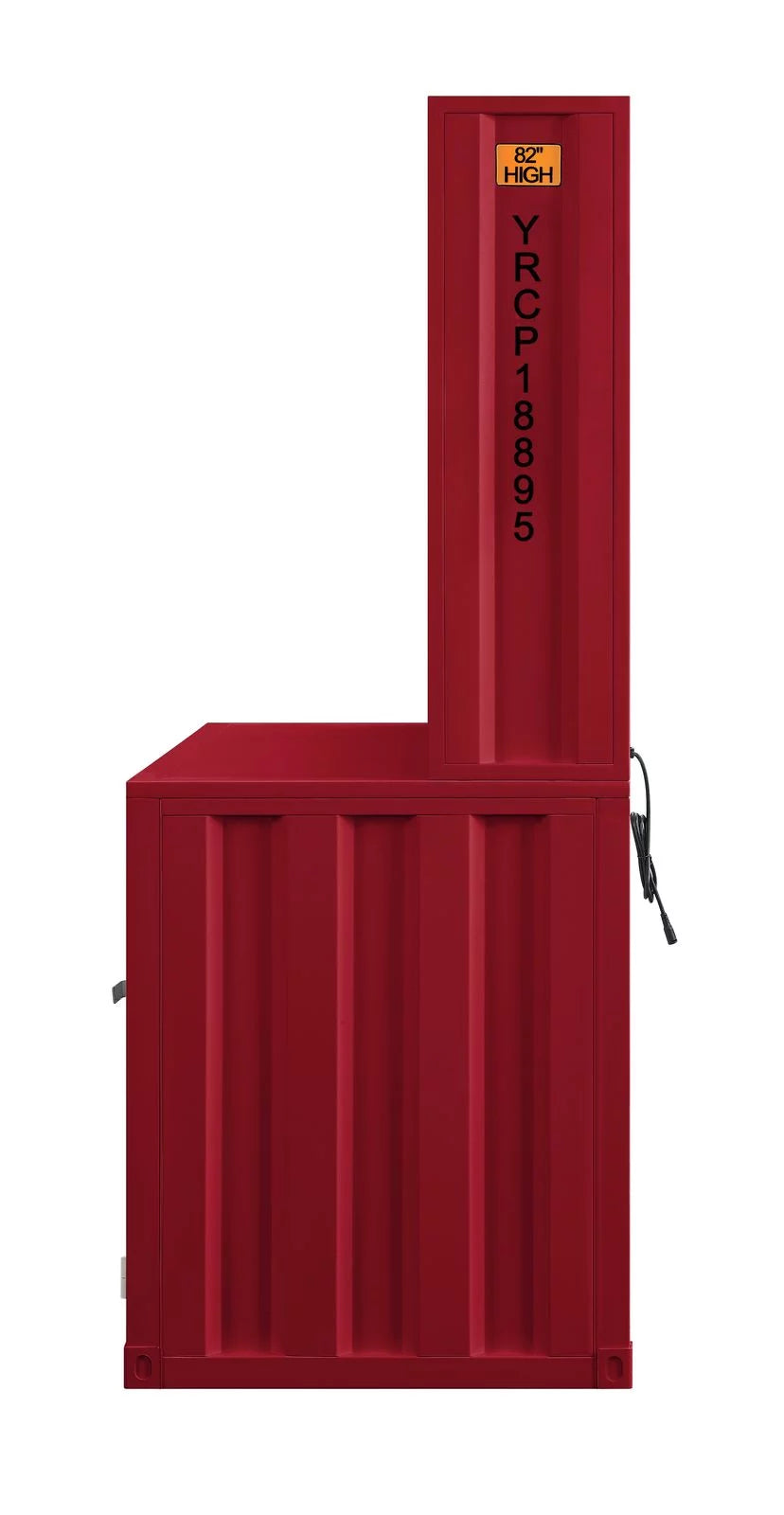 Cargo Wardrobe Double Door Red E6022