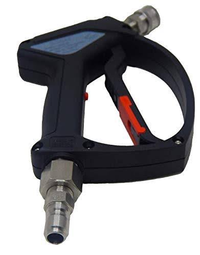 Black Spray Gun with SS QC Fittings A29682