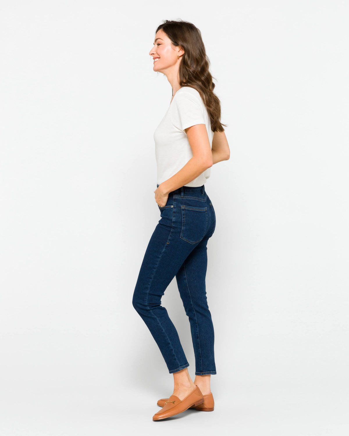 Crop Jean Size 2 Blue S93272