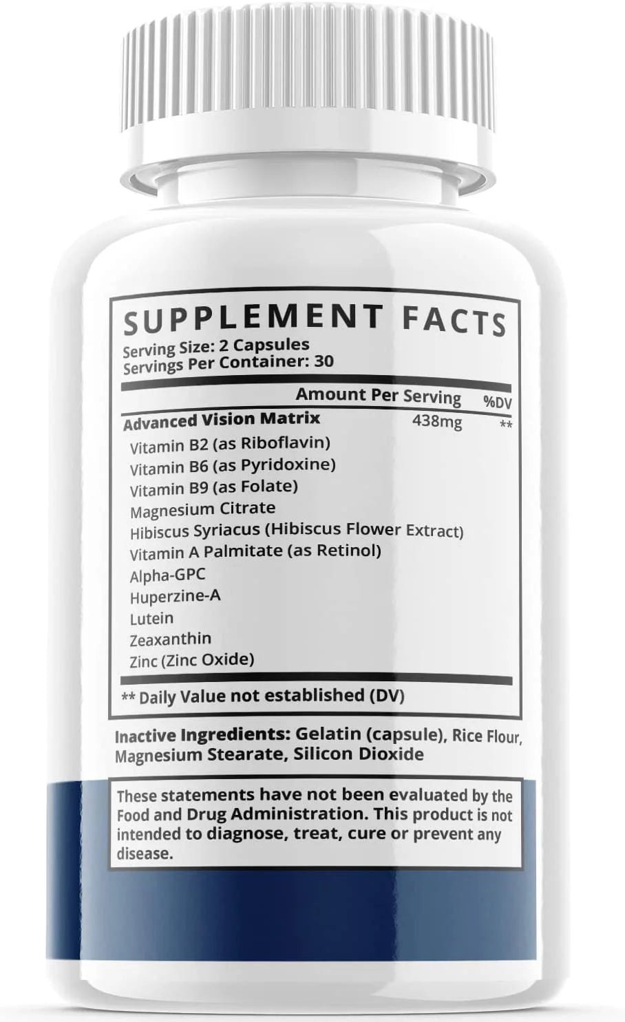 (2 Pack) Dietary Supplement for Eyes Sight - 120 Capsules G191883