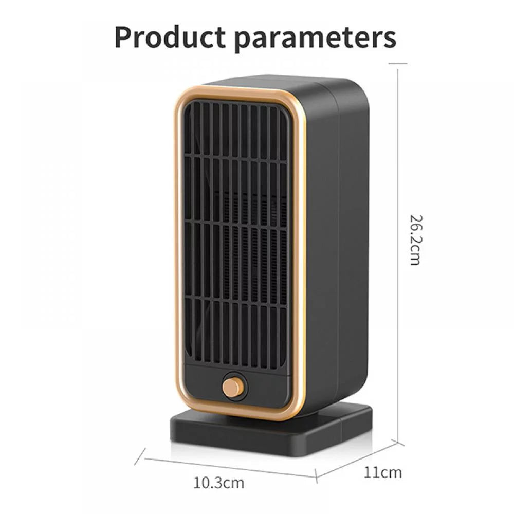 500W Ceramic Electric Heater with Overheat Protection D5111