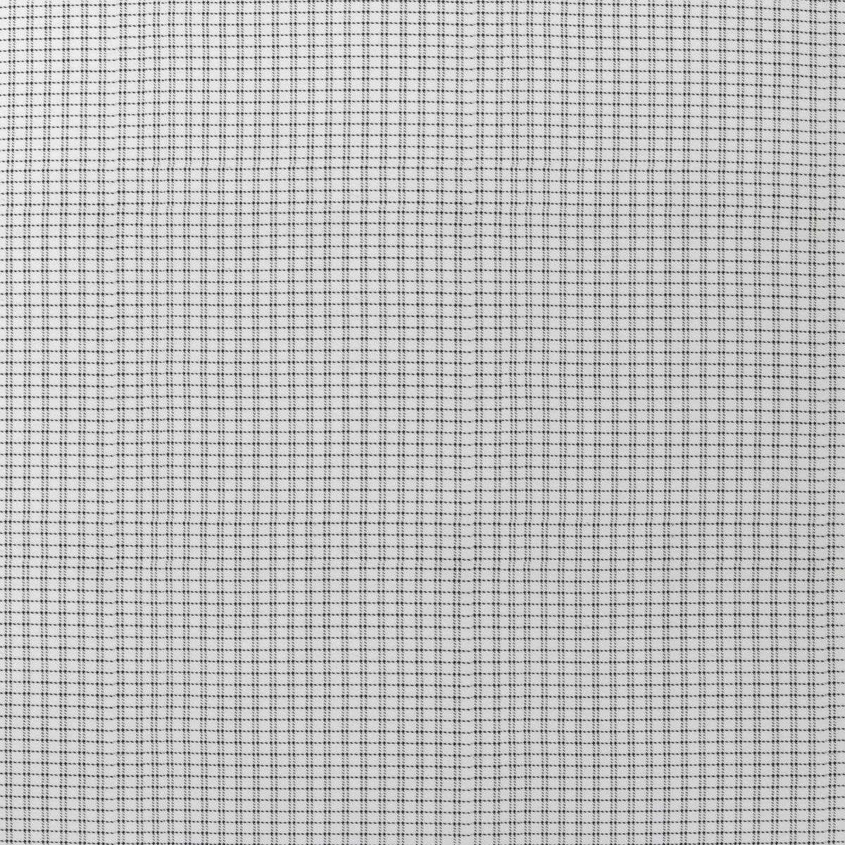 Plaid White/Black Wood Armchair Y17864