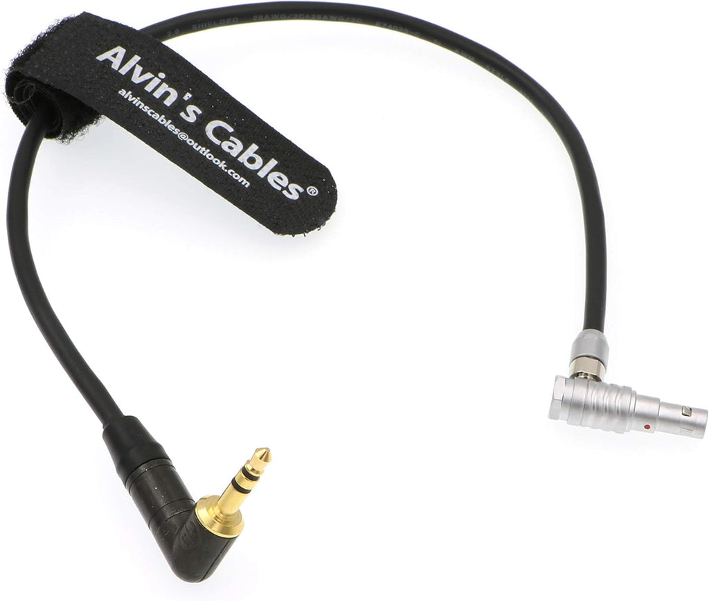 Right Angle 5 Pin Male to 3.5mm TRS Audio Cable 20 Inches A787