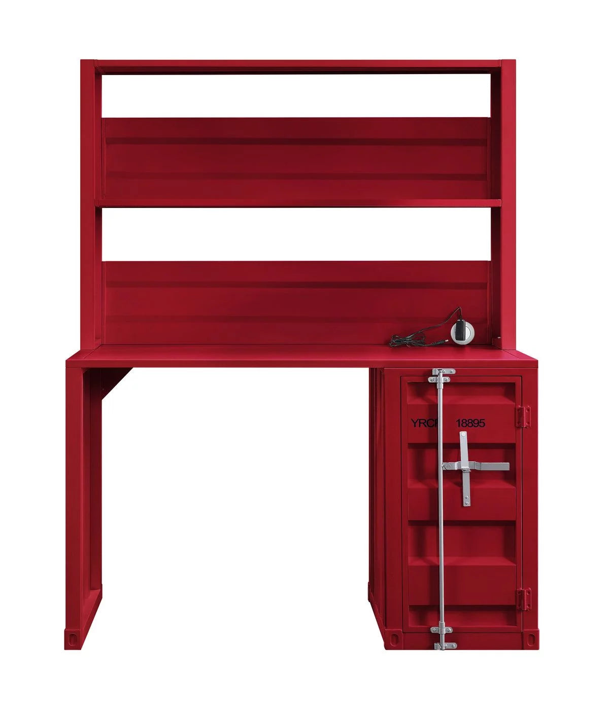 Cargo Wardrobe Double Door Red E6022