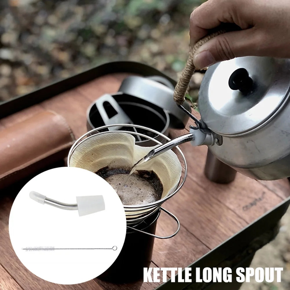 304 Stainless Steel Kettle with Spout Conversion Fitting I9816