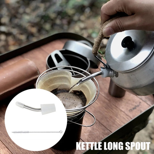 304 Stainless Steel Kettle with Spout Conversion Fitting I9816