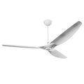 84 Ceiling Fan with Brushed Aluminum Blades and White Finish Z202