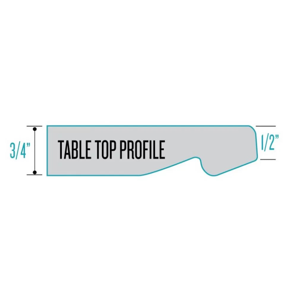 36" Diameter White Marble Indoor/Outdoor Table Top I87976