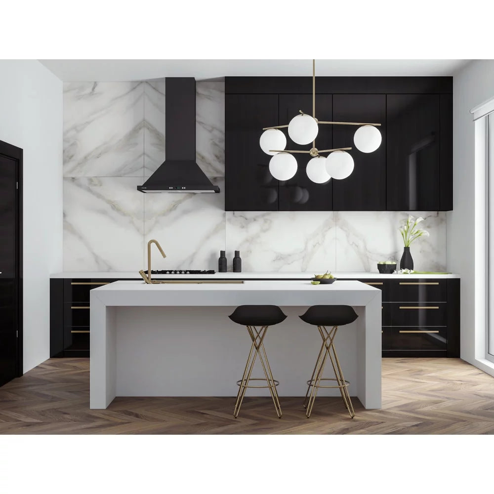 30 Wide Stainless Steel Wall Mounted Range Hood Y3827
