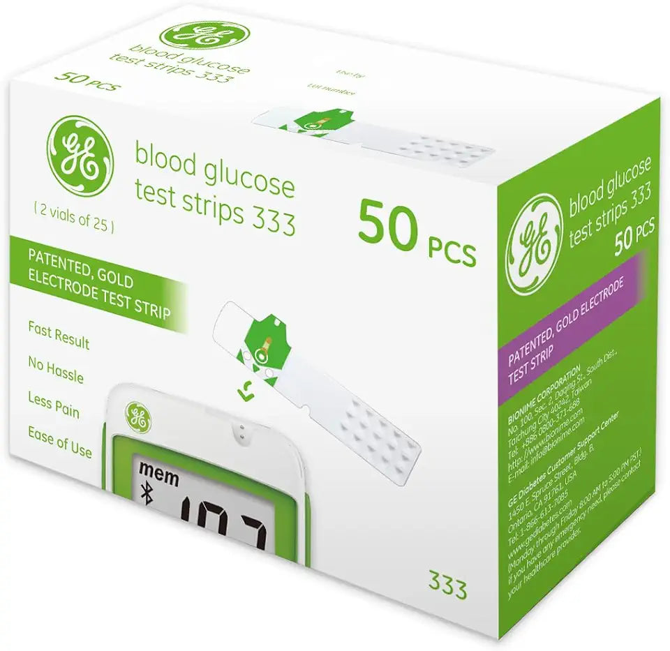 Blood Glucose Test Strips 50-Count Pack R537207