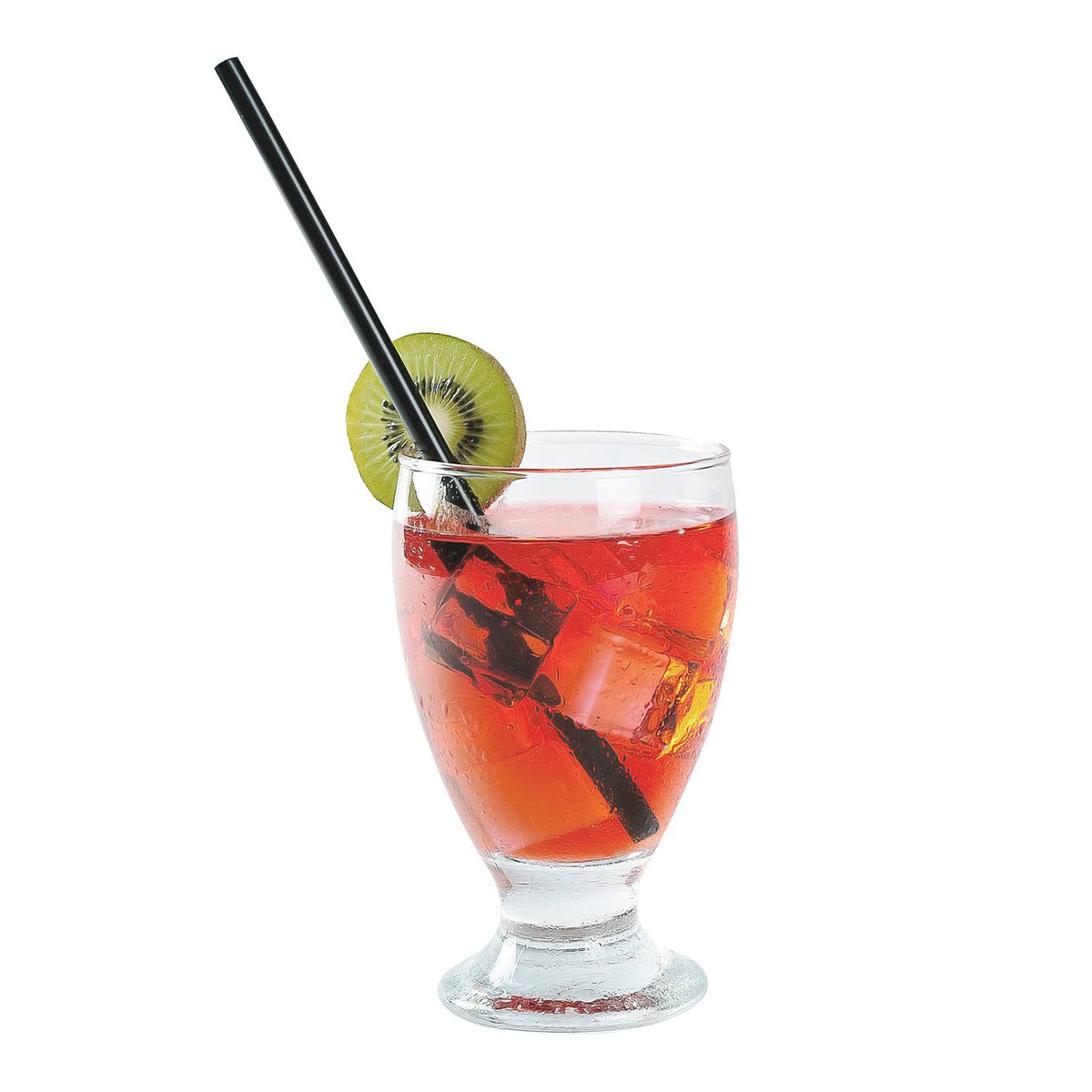 Black Unwrapped Straws, Case of 7200 F82299