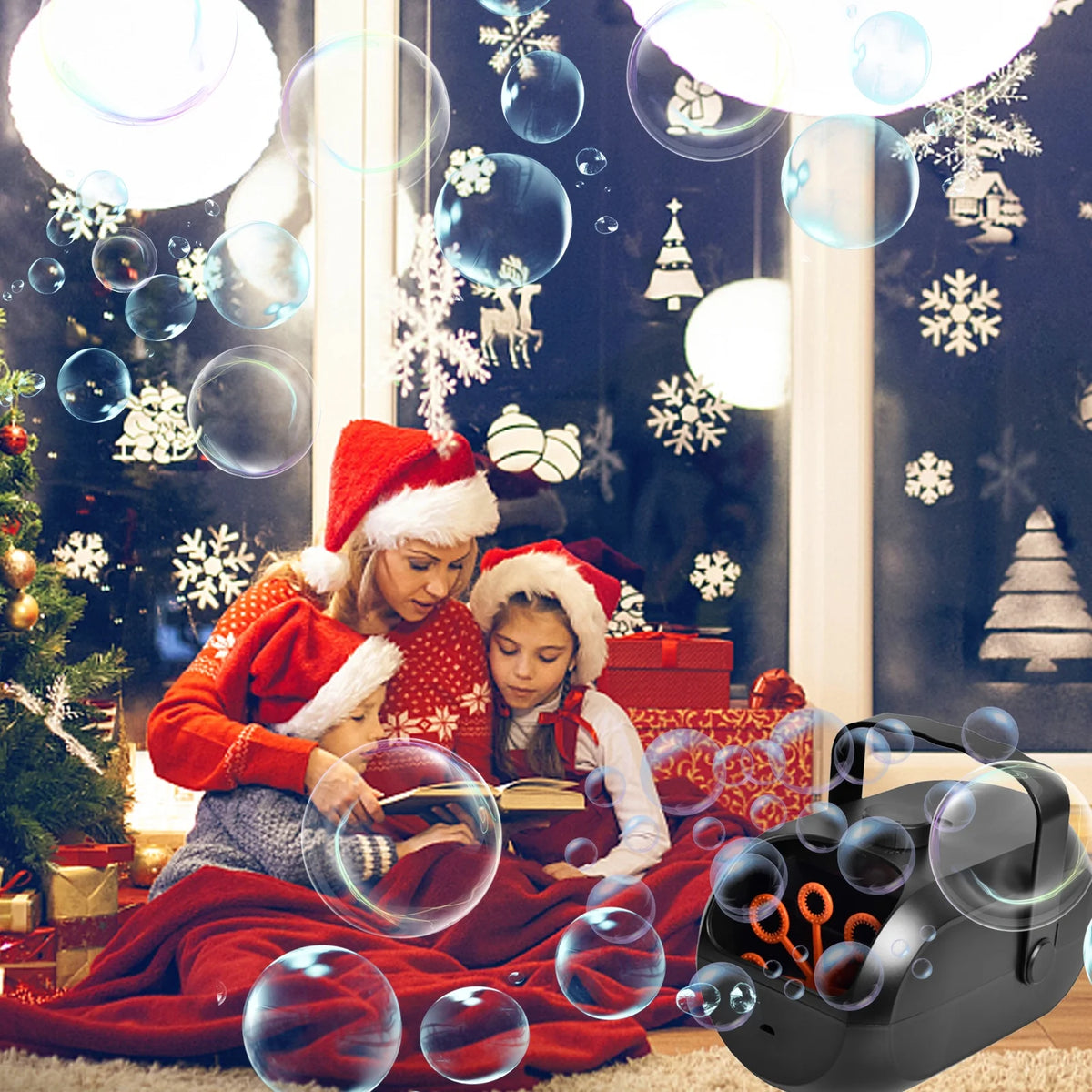 Portable Automatic Bubble Machine L955