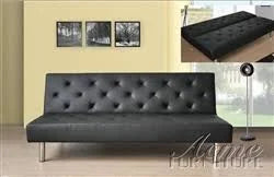 Black Bycast Adjustable Sofa Bed H86348