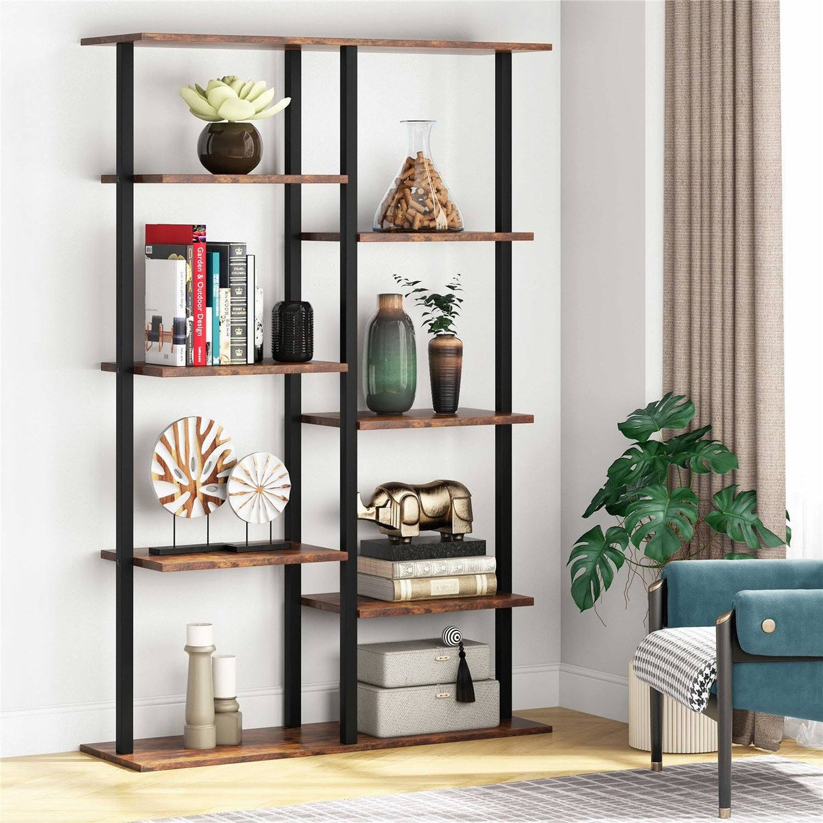 5-Tier Brown Bookcase G723711