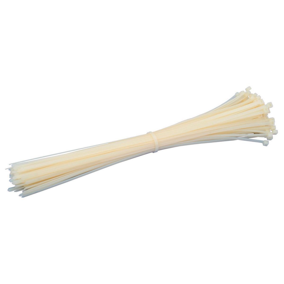 White 15 in. Cable Ties 100-Pack R633104