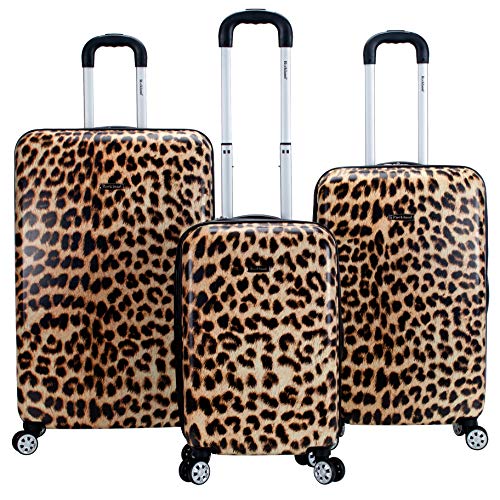 Pink Giraffe Hardside Spinner Luggage F981