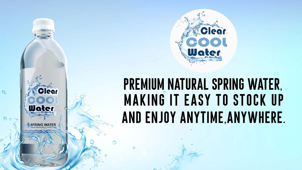 24 Pack 500ml Natural Spring Water Y546