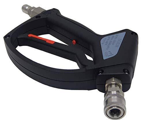 Black Spray Gun with SS QC Fittings A29682